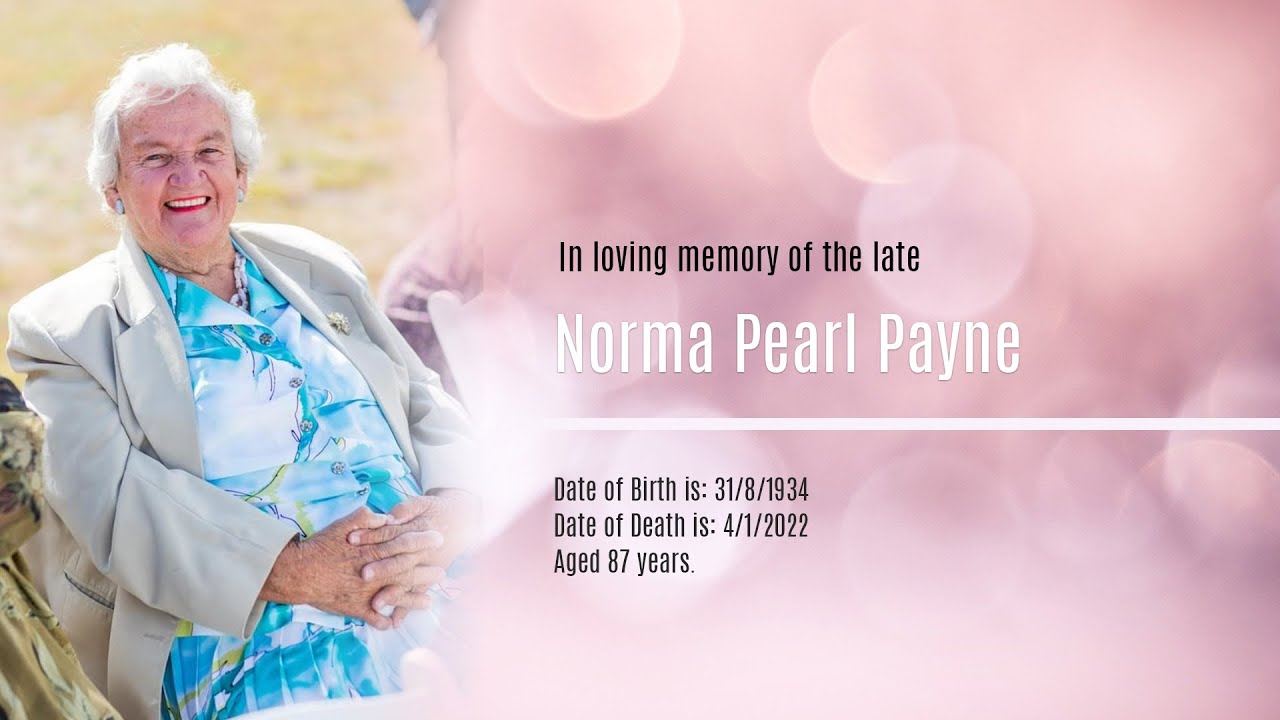 Norma Pearl Payne