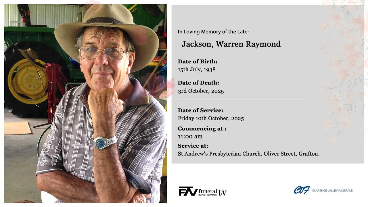 Jackson, Warren Raymond