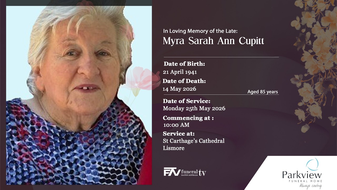 Myra Sarah Ann Cupitt